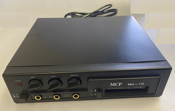 Amplificateur public adress mono 15w lecteur k7 220v 12vcc M04-110 ampli electronique ECLATS DESTOCKAGE