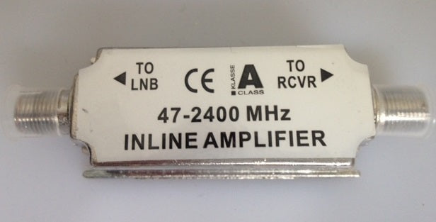 Amplificateur tnt large bande 47 mhz a 2400 mhz 15db 18db 20db satellite ECLATS DESTOCKAGE