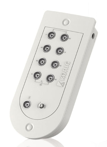 Amplificateur TV 15 dB 8 sorties commande de gain kn-AMP80 - ECLATS DESTOCKAGE