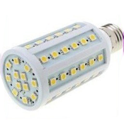 Ampoule 12w e27 220v 60 leds 5050 smd 360° blanc froid 1050 lumen ECLATS DESTOCKAGE