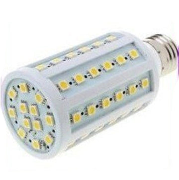 Ampoule 12w e27 220v 60 leds 5050 smd 360° blanc froid 1050 lumen ECLATS DESTOCKAGE