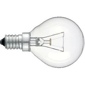 Ampoule 40w electrique eclairage lumiere e14 230v p45 claire - ECLATS DESTOCKAGE