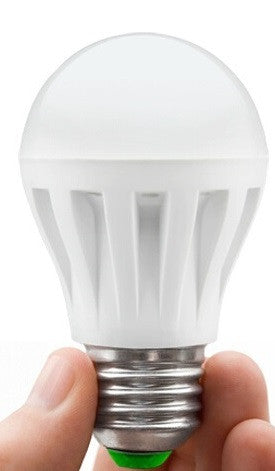 Ampoule 5 led e27 3w equiv. 30w 40w 350lm blanc chaud 220v 240v ECLATS DESTOCKAGE