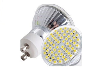 Ampoule 60 led spot blanc chaud gu10 1.5w 2w 2.5w 3w 3.5w 4w 220v 230v smd 3528 240v eclairage ECLATS DESTOCKAGE