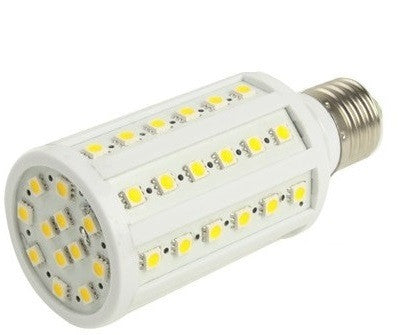 Ampoule 60 leds 1050 lumen 220v 5050 smd 12w blanc froid e27 360° ECLATS DESTOCKAGE