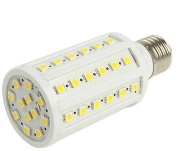 Ampoule 60 leds 1050 lumen 220v 5050 smd 12w blanc froid e27 360° ECLATS DESTOCKAGE
