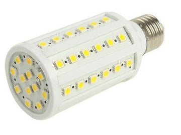 Ampoule 60 leds 220v 5050 smd 12w blanc froid e27 360° 1050 lumen ECLATS DESTOCKAGE