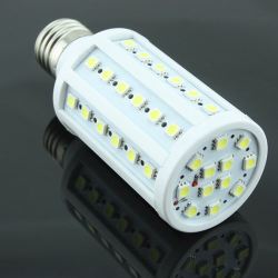 Ampoule 60 leds e27 12w 220v 5050 smd 360° blanc froid 1050 lumen ECLATS DESTOCKAGE