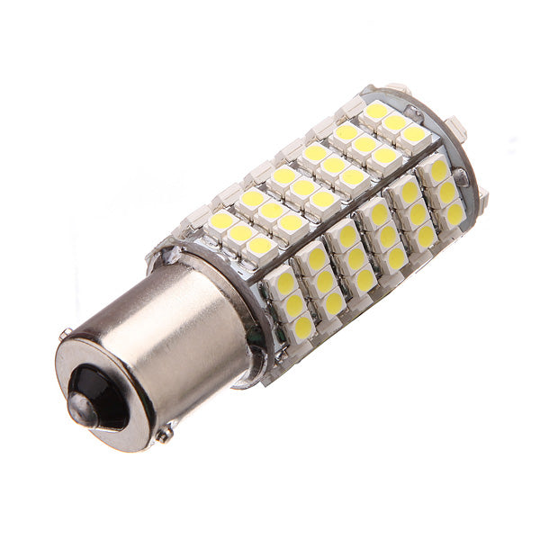 Ampoule ba15s 120 led 12v 6w 7w p21w 1156 auto 3528 1210 smd blanc lumiere gyrophare - ECLATS DESTOCKAGE