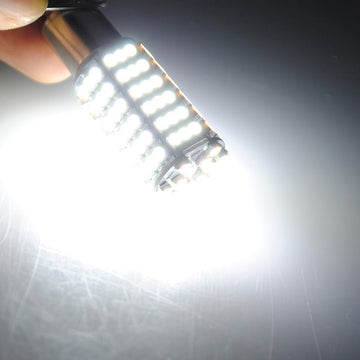 Ampoule ba15s 48 78 120 led 12v 4.5w 5w 6w 7w p21w b15 ba15 3528 1210 smd blanc lumiere gyrophare - ECLATS DESTOCKAGE