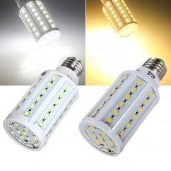 Ampoule blanc froid 220v 1050 lumen 60 leds 12w e27 5050 smd 360° ECLATS DESTOCKAGE