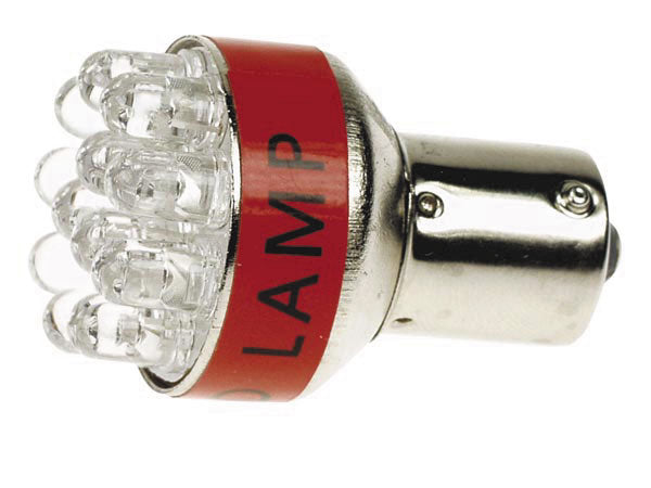 Ampoule de voiture 12v 12 leds blanches culot s25 ba15s acll06w eclairage lumiere economique - ECLATS DESTOCKAGE