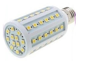 Ampoule e27 12w 220v 60 leds 5050 smd 360° blanc froid 1050 lumen ECLATS DESTOCKAGE