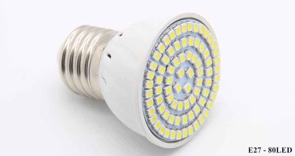 Ampoule e27 80 led 8w spot eclairage 230v 6w 6.5w 7w 7.5w lumiere blanc froid 220v 240v ECLATS DESTOCKAGE