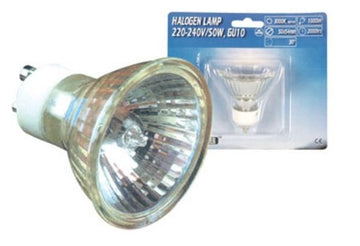 Ampoule eclairage spot gu10 50w 220v lumiere lhalgu1050 kn studio10 240v ECLATS DESTOCKAGE