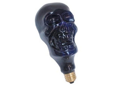 Ampoule electrique eclairage 220v 75w e27 lumiere noire 'tete de mort' lamp40bld 230v ECLATS DESTOCKAGE