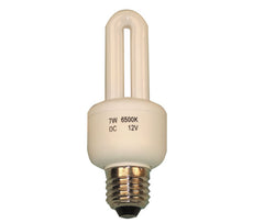 Ampoule fluo compacte 12v 4w 5w 6w 7w e27 économie énergie lumiere basse consommation eclairage