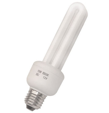 Ampoule fluo tube 12v 12w 13w 14w 15w e27 économie énergie lumiere eclairage basse consommation - ECLATS DESTOCKAGE