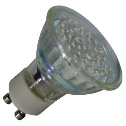 Ampoule gu10 20 led spot 1.5w 21 led 220v 1w 1.2w lamp-gu1020 lhq gu20wt-120 lumiere 240v ECLATS DESTOCKAGE