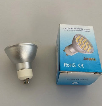 Ampoule gu10 24 led 5w smd 5050 spot blanc froid basse conso 220v 240v eclairage lumiere ECLATS DESTOCKAGE