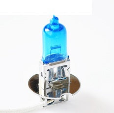 Ampoule H3 12v 55w phare voiture bleu Quartz eclairage ECLATS DESTOCKAGE