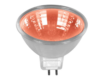 Ampoule halogene 20w 12v mr16 rouge gu5.3 lhalmr1620r eclairage dichroïque basse tension ECLATS DESTOCKAGE