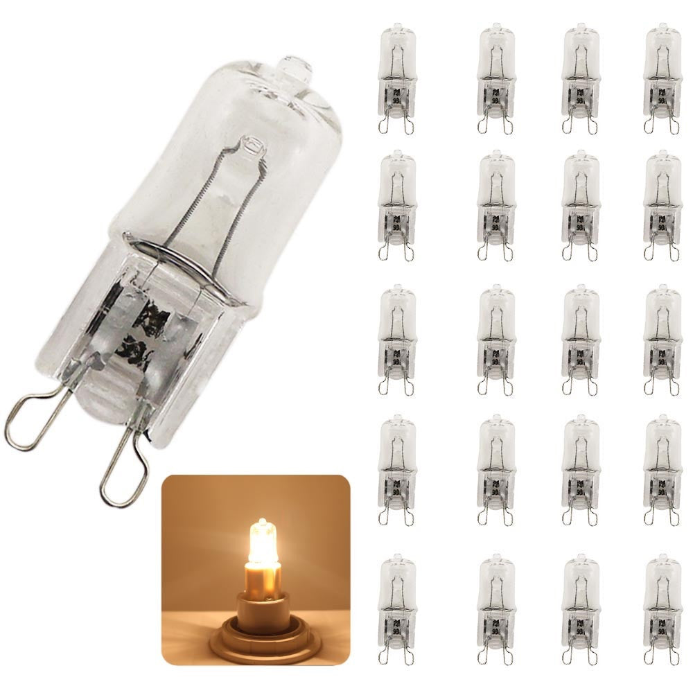 10 Ampoule halogene G9 220v 230V 240v lumiere eclairage lampe ECLATS DESTOCKAGE