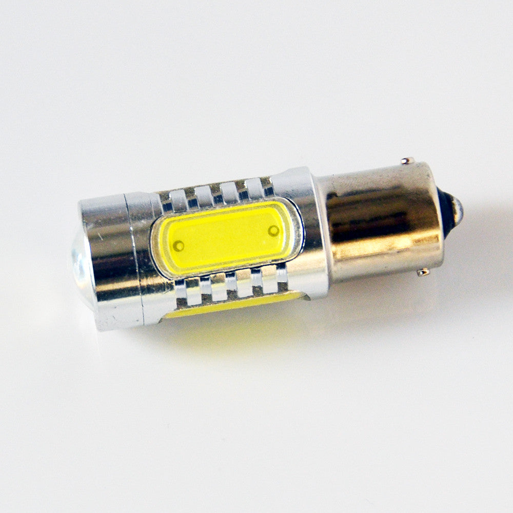 Ampoule led ba15s 12v 7.5w 8w p21w auto 1156 smd blanc lumiere gyrophare - ECLATS DESTOCKAGE