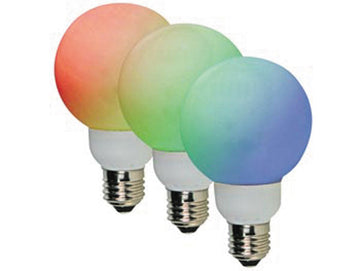 Ampoule led rouge vert bleu e27 ampoule 220v 20 led 60mm 1w lampl60rgb 230v 240v ECLATS DESTOCKAGE