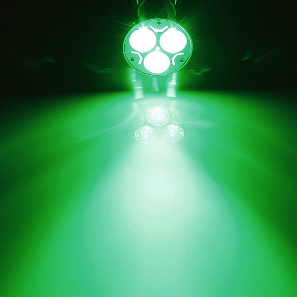 Ampoule mr16 gu5.3 12v 3 led 3w eclairage VERT Spotlight a economie d'énergie ECLATS DESTOCKAGE