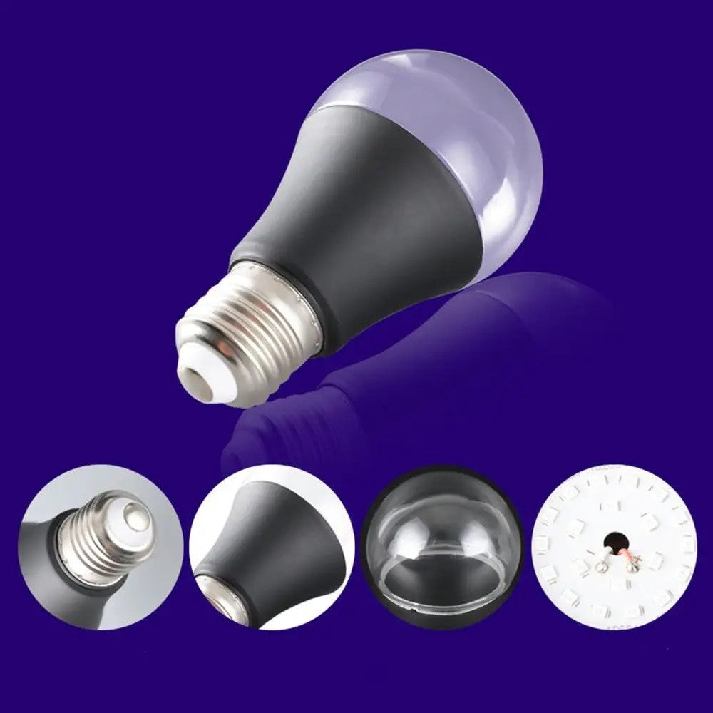 Ampoule noire lumiere 75w lamp75bl 220v e27 effet ultraviolet lampe eclairage disco ECLATS DESTOCKAGE