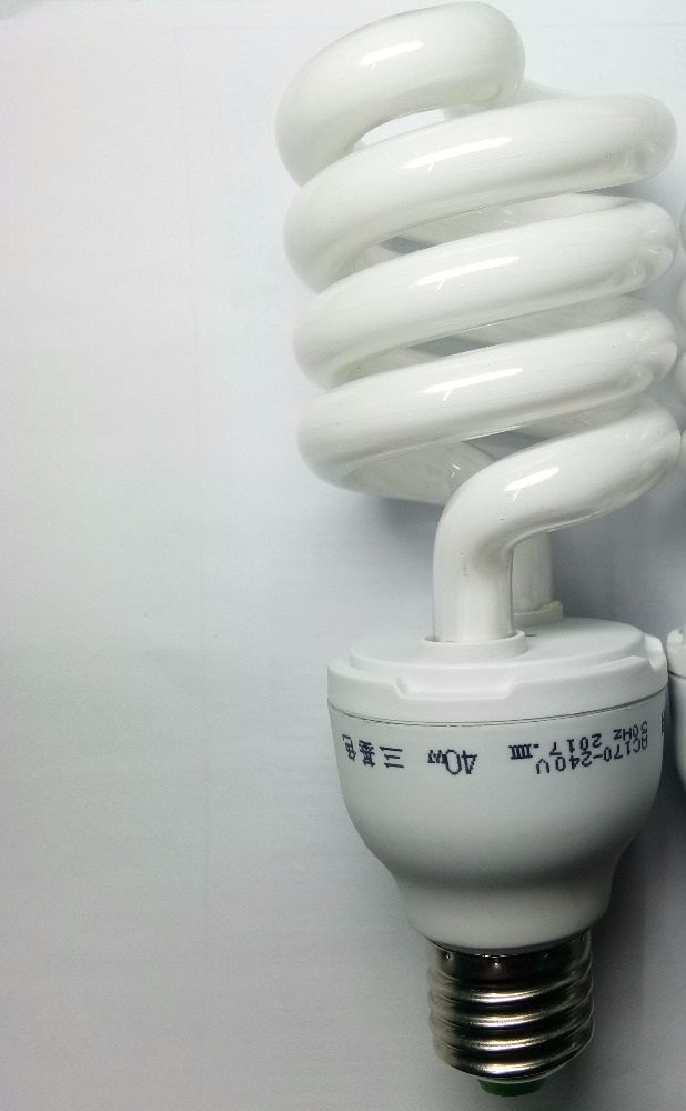 Ampoule spirale e27 40w 220v eclairage blanc lampe eclairage lumiere ECLATS DESTOCKAGE