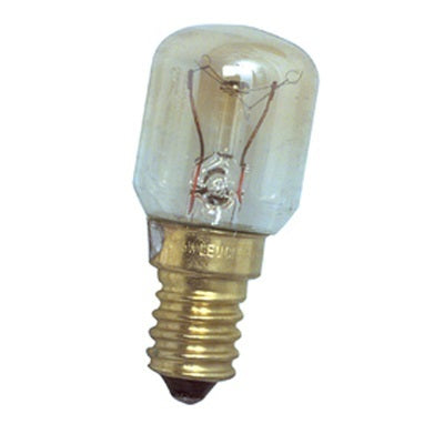 Ampoule tube 15w e14 220v t22 veilleuse 55x25mm w5-30601 lampe pour frigo four congelateur ECLATS DESTOCKAGE