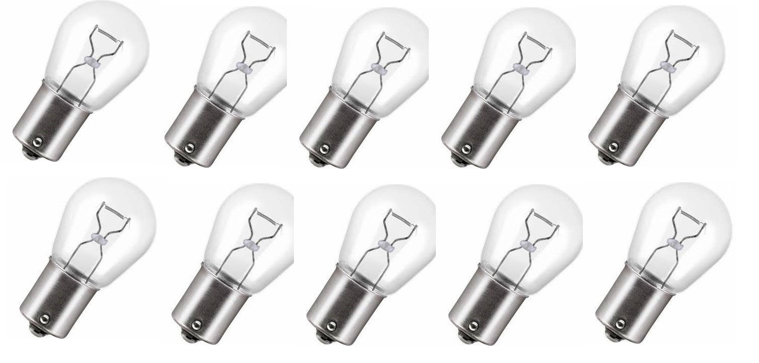 Ampoules ba 12v 21w ba15s adnauto lot de 10 ampoules b15 b15s ba15 ba15s ba-15 p21w stop clignotant - ECLATS DESTOCKAGE