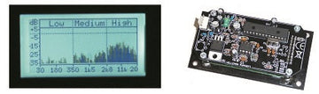 Analyseur audio 2 4 ou 8 ohms 300mw a 1200w k8098 alimentation 12v afficheur digital ECLATS DESTOCKAGE