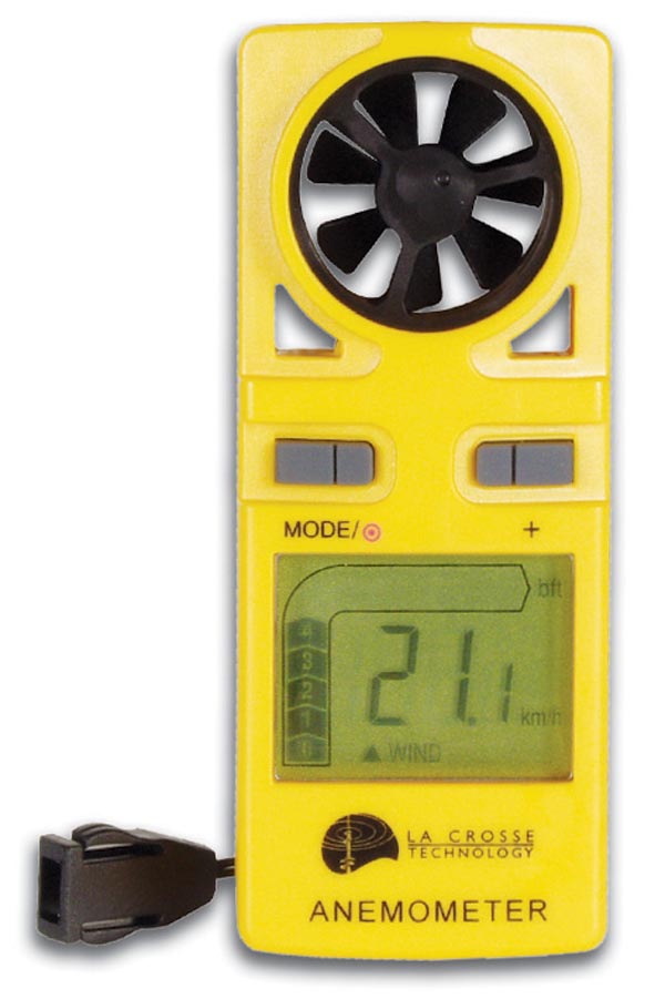 Anemometre numerique ecran lcd vitesse mesure vent beaufort thermometre dvm9500 digital anenometer ECLATS DESTOCKAGE