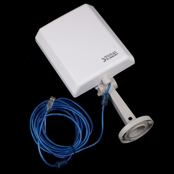 Antenne 18db amplifié usb wifi 2000mw 20dbi 2.4ghz 2w extension reception signal ECLATS DESTOCKAGE