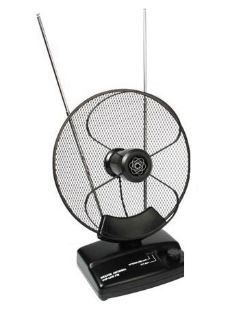 Antenne 28db parabolique interieur television tv tnt uhf vhf fm - ECLATS DESTOCKAGE