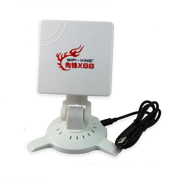 Antenne amplifié usb wifi 38dbi 3.8w 2.4ghz x66 3800mw réception signal réseau sans fil lan ECLATS DESTOCKAGE