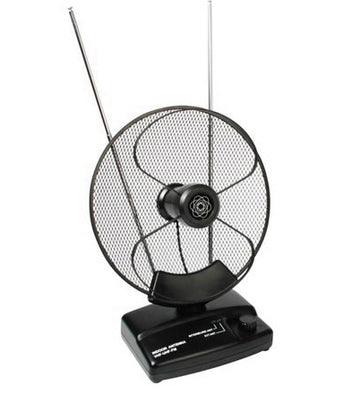 Antenne television parabolique tv tnt uhf vhf fm antm4 amplificateur 28db 220v 12v usage interieur - ECLATS DESTOCKAGE