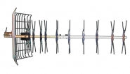 Antenne television tv uhf tnt exterieure rateau 43 elements canaux 21/69 ECLATS DESTOCKAGE