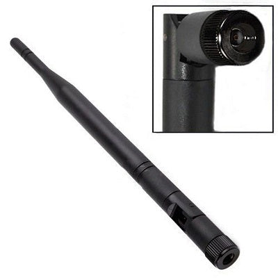 Antenne wifi 5 db routeur 2.4ghz rp-sma 6dbi omni directionnel ECLATS DESTOCKAGE