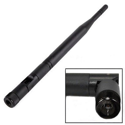 Antenne wifi 5 db routeur 6dbi 2.4ghz rp-sma omni directionnel ECLATS DESTOCKAGE
