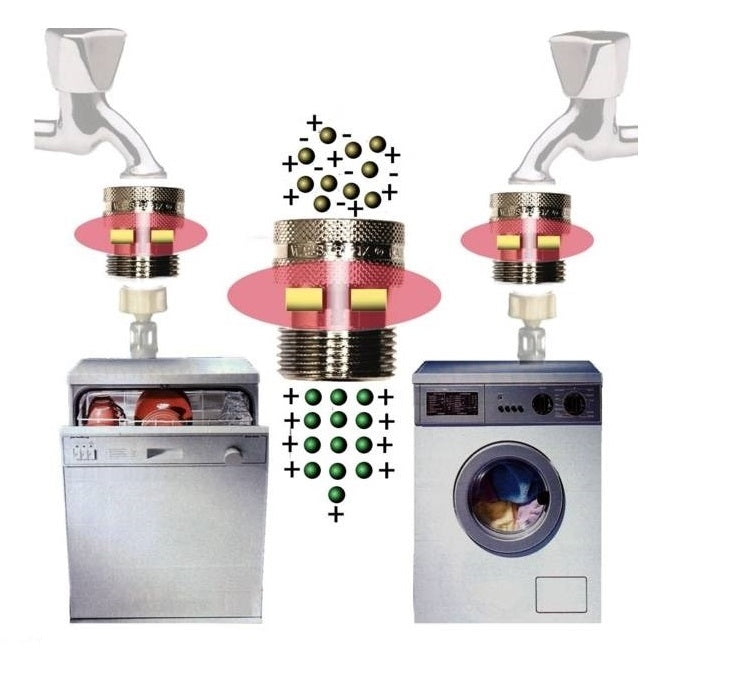 Anticalcaire magnetique raccord robinet detartrage lave linge lave vaisselle - ECLATS DESTOCKAGE