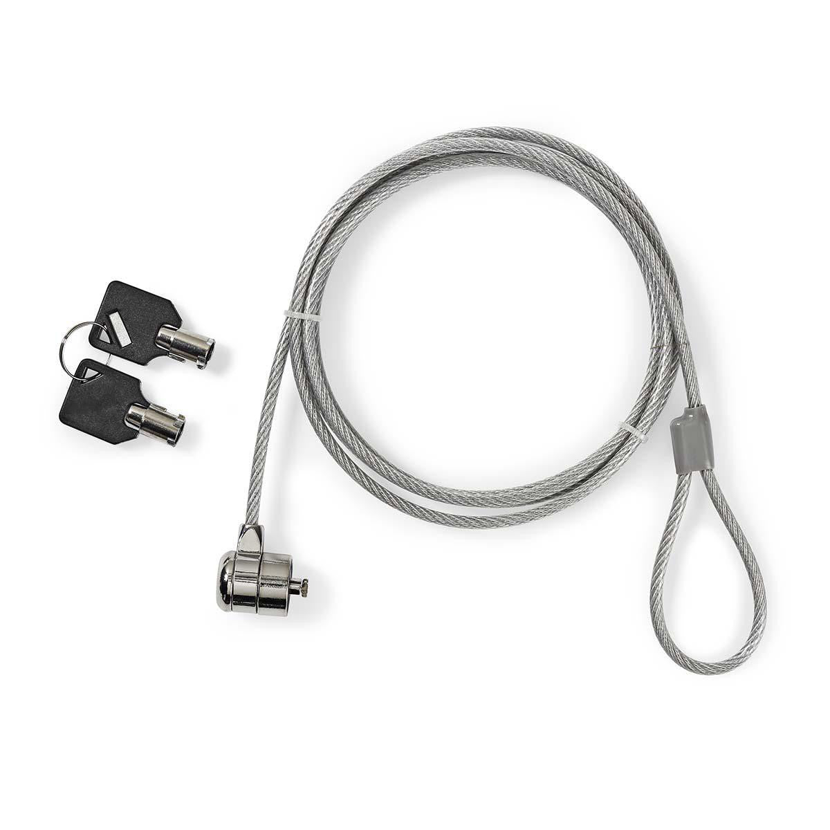 Antivol universel NBLKK1002ME 1.80m cadenas 2 clef pour ordinateur notebook imprimante ecran lcd könig ECLATS DESTOCKAGE