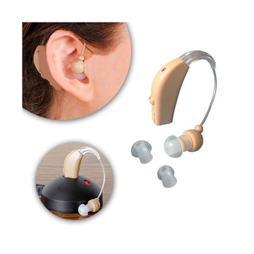 Appareil auditive Rechargeable sonotone prothese amplificateur de son contour oreille - ECLATS DESTOCKAGE