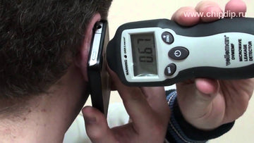 Appareil detecteur electromagnetique digital radiation fuite micro onde nocive detection ECLATS DESTOCKAGE