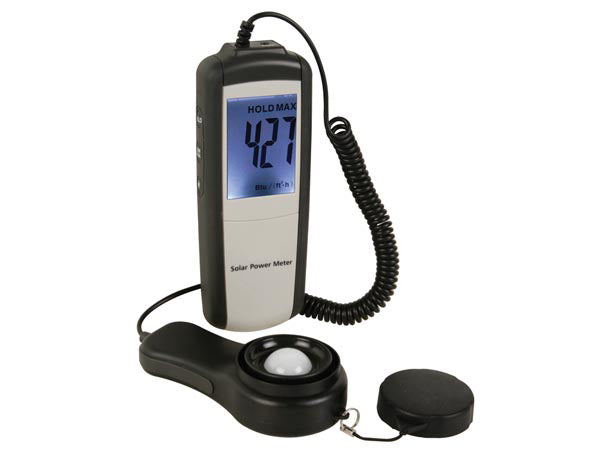 Appareil mesure de rayonnement solaire 1999w/m2 ou 634btu dvm1307 coup de soleil temperature ECLATS DESTOCKAGE