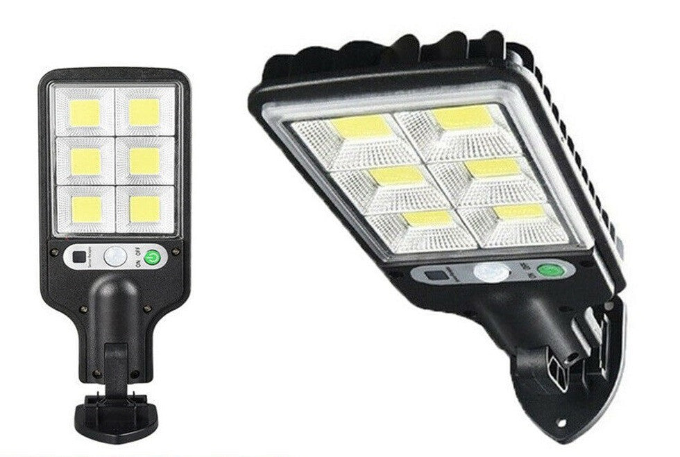 Applique lampe murale lampadaire solaire avec capteur de mouvement 1200 lumens 213 x SMD led ECLATS DESTOCKAGE