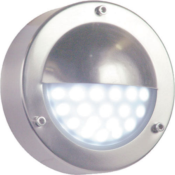 Applique ronde 18 leds blanche 220v eclairage basse tension elrx5000 162 230v lampe lumiere ip44 ECLATS DESTOCKAGE